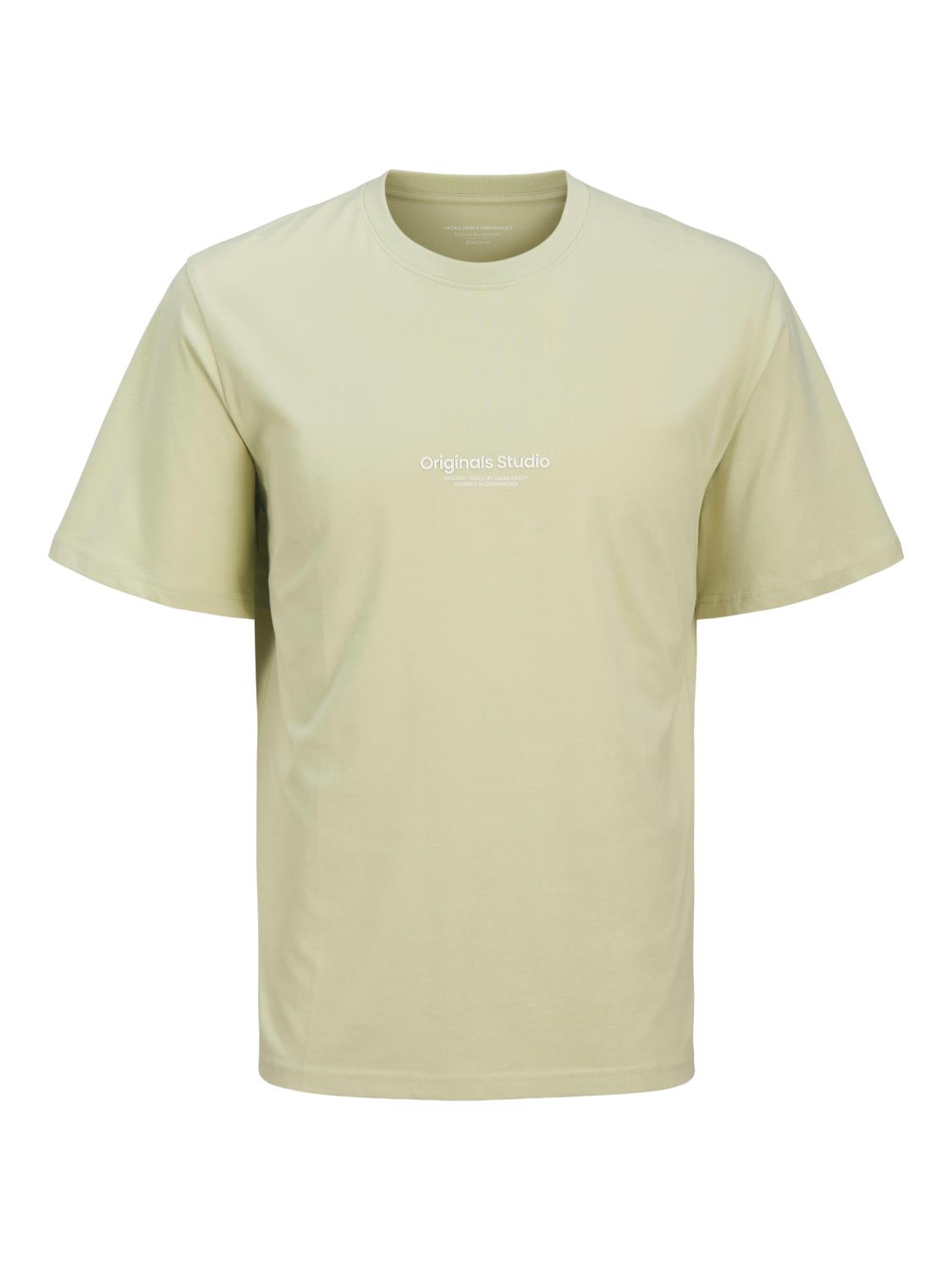 Jack & Jones T-Skjorte JORVESTERBRO TEE SS CREW NECK Celadon Tint