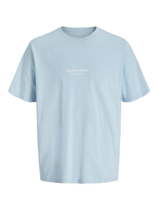 Jack & Jones T-Skjorte JORVESTERBRO TEE SS CREW NECK Skyway