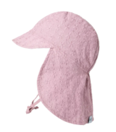 MP Denmark Lue m/Slep FLORA BELL Hat Rose Grey