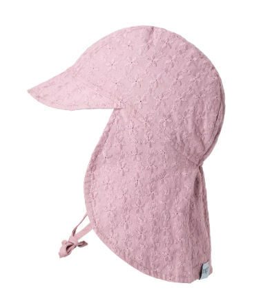 MP Denmark Lue m/Slep FLORA BELL Hat Rose Grey