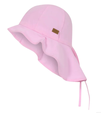Melton Lue m/Slep Poplin Hat Neck Shade Bubblegum