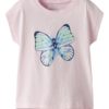 Name It T-skjorte NMFVIGEA CAPSL TOP Ballerina/Butterfly