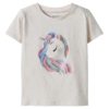 Name It T-Skjorte NMFDARLINGAS SS TOP Peyote Melange/Unicorn