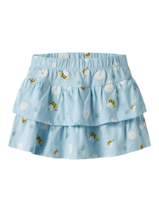 Name It Skjørt NMFVIGGA SKIRT Cool Blue/Bubblebee