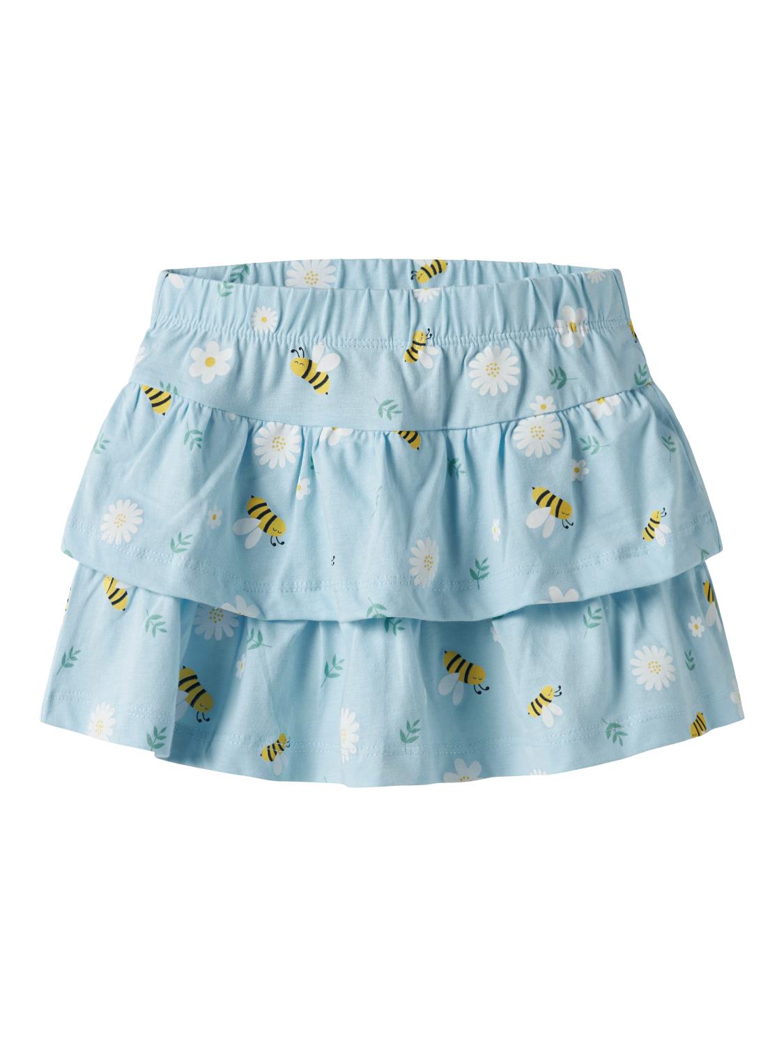 Name It Skjørt NMFVIGGA SKIRT Cool Blue/Bubblebee