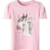 Name It T-Skjorte NMFJANE SS TOP Cameo Pink