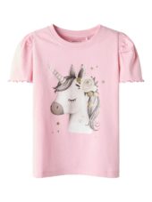 Name It T-Skjorte NMFJANE SS TOP Cameo Pink