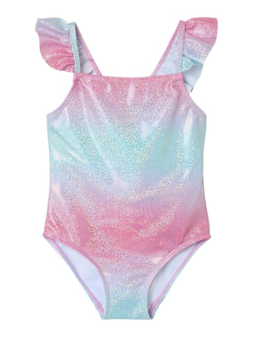 Name It Badedrakt NMFZELMA SWIMSUIT Carmine Rose