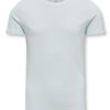 Only T-Skjorte KOGLEAH LIFE SS TOP Ballad Blue/Magnifique