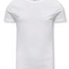 Only T-Skjorte KOGLEAH LIFE SS TOP Cloud Dancer/Good Vibes