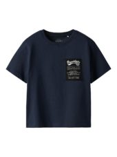Name It T-Skjorte NMMVECTOR SS TOP Navy Blazer