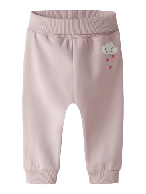Name It Bukse NBFVRILLIE SWEAT PANT Burnished Lilac/Cloud