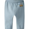 Name It Bukse NBMVONNE SWEAT PANT Dusty Blue/CAR