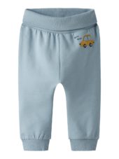 Name It Bukse NBMVONNE SWEAT PANT Dusty Blue/CAR