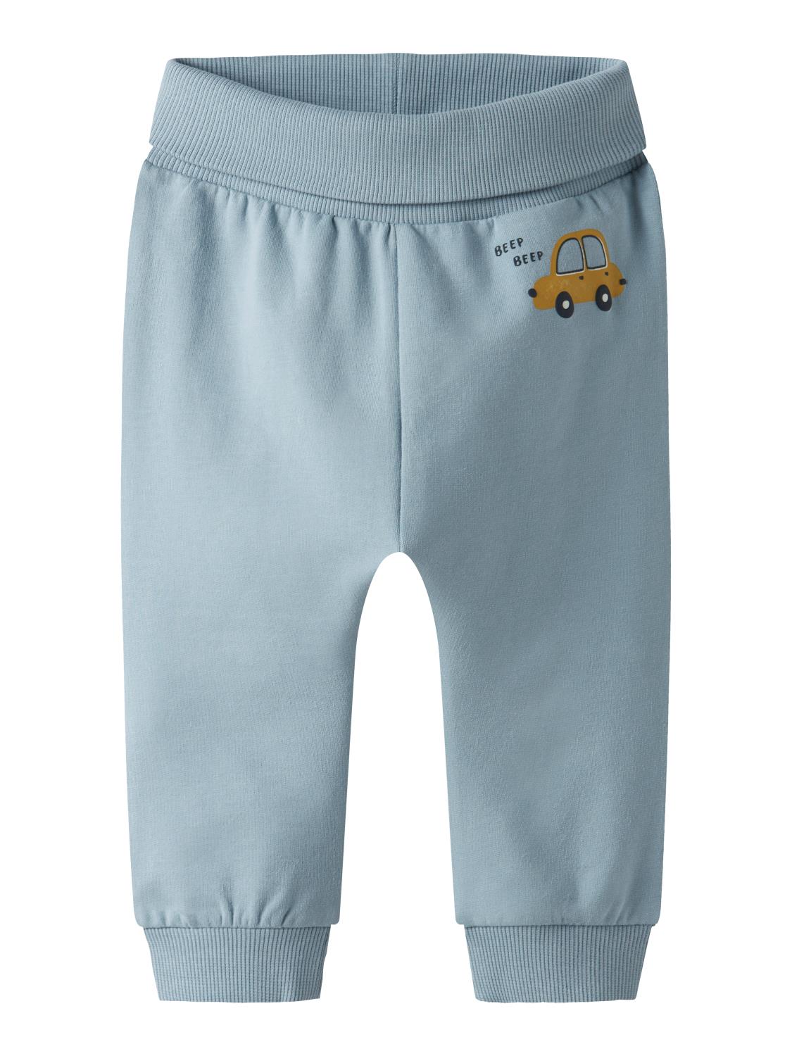 Name It Bukse NBMVONNE SWEAT PANT Dusty Blue/CAR