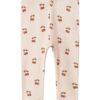 Lil` Atelier Legging NBFLAVO ELF SLIM Silver Peony/Cherry