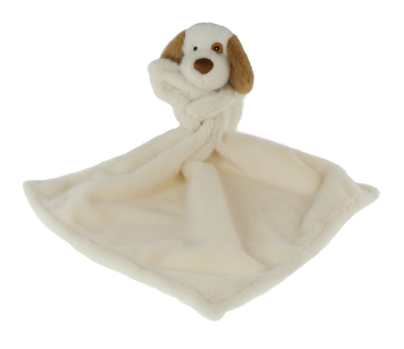 Tinka Baby Koseklut Hund Plysj 30cm Hvit