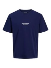 Jack & Jones T-Skjorte JORVESTERBRO TEE SS CREW NECK Ocean Cavern