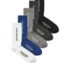 Jack & Jones 5Pk Sokker JACJAY TENNISSOCK Phantom/White/Paloma/Solidate Blue/Black
