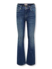 Only Bukse KOGBLUSH FLARED DNM REA1319 Medium Blue Denim