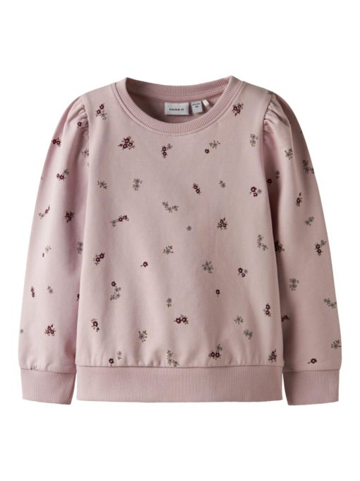 Name It Genser NMFLOWER LS SWEAT Burnished Lilac