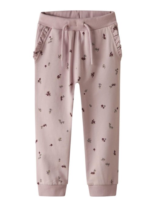 Name It Bukse NMFLOWER SWEAT PANT Burnished Lilac