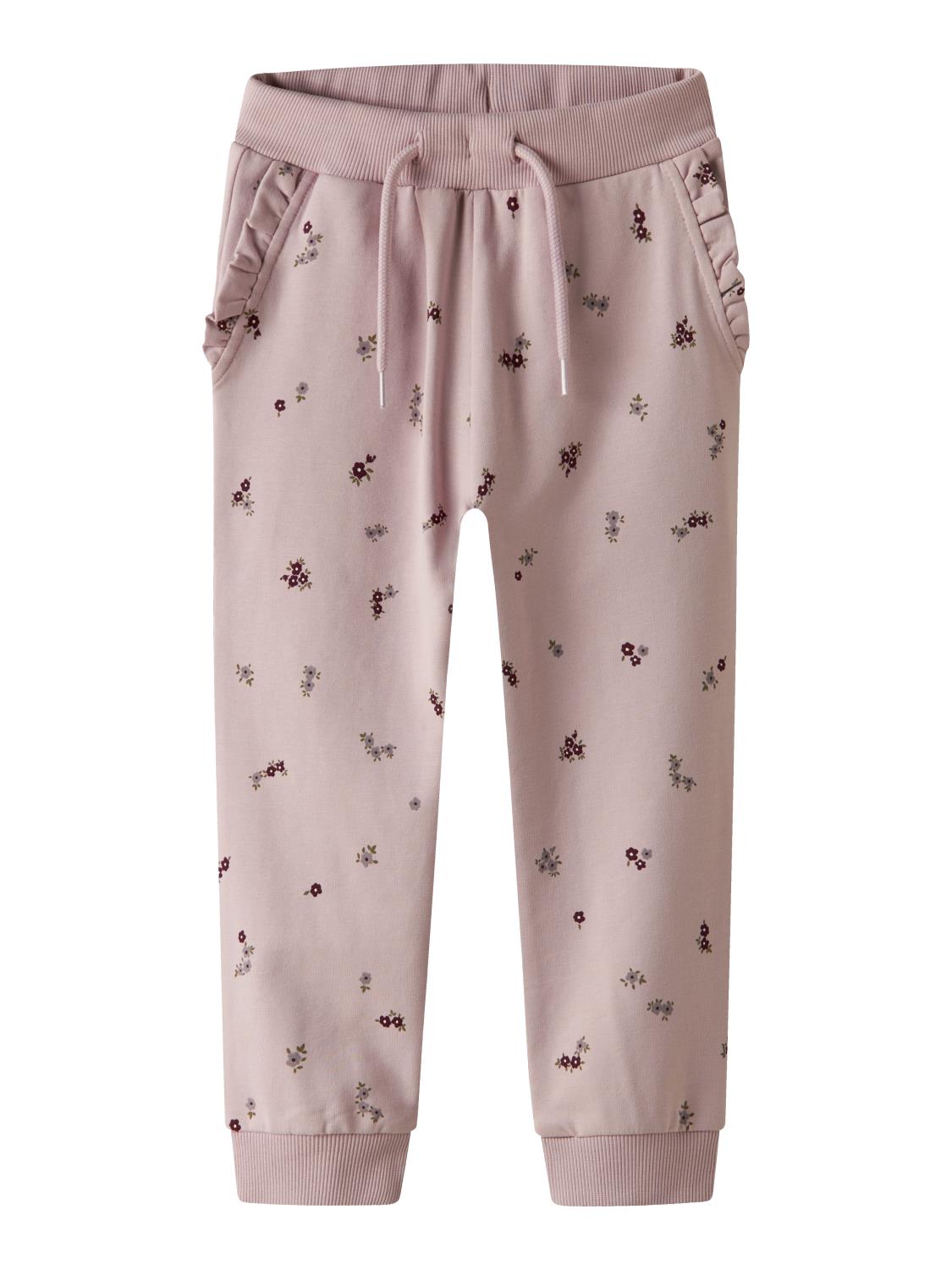 Name It Bukse NMFLOWER SWEAT PANT Burnished Lilac