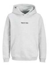 Jack & Jones Hettegenser JORNORREBRO SWEAT HOOD White Melange