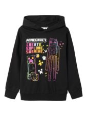 Name It Hettegenser NKMJIZ MINECRAFT SWEAT Black