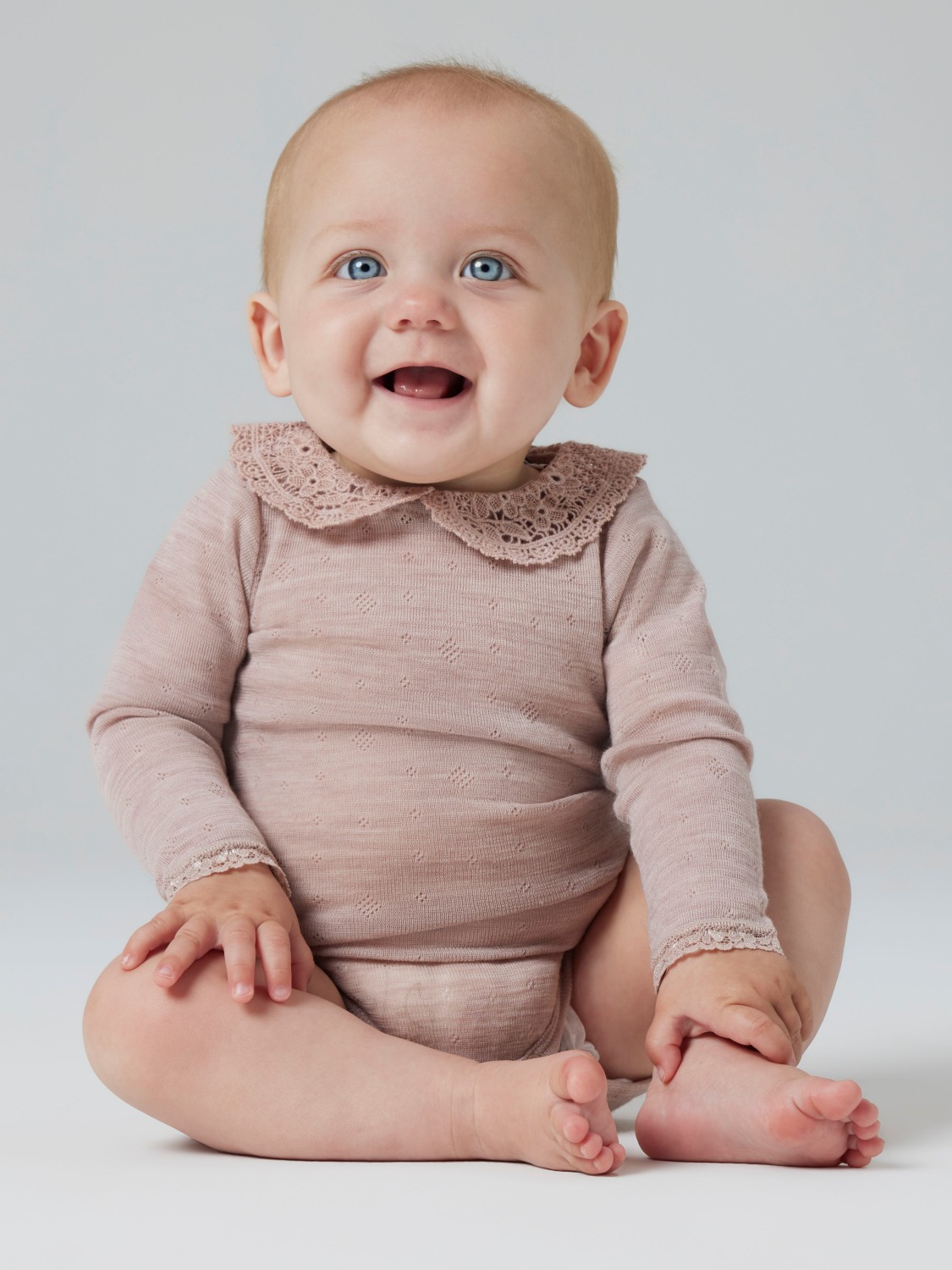 Name It Nmfwang Wool Needle Ls Body Noos - Bodies à Manches