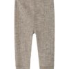 Name It Legging NBMWANG NEEDLE Merinoull Solid Satellite