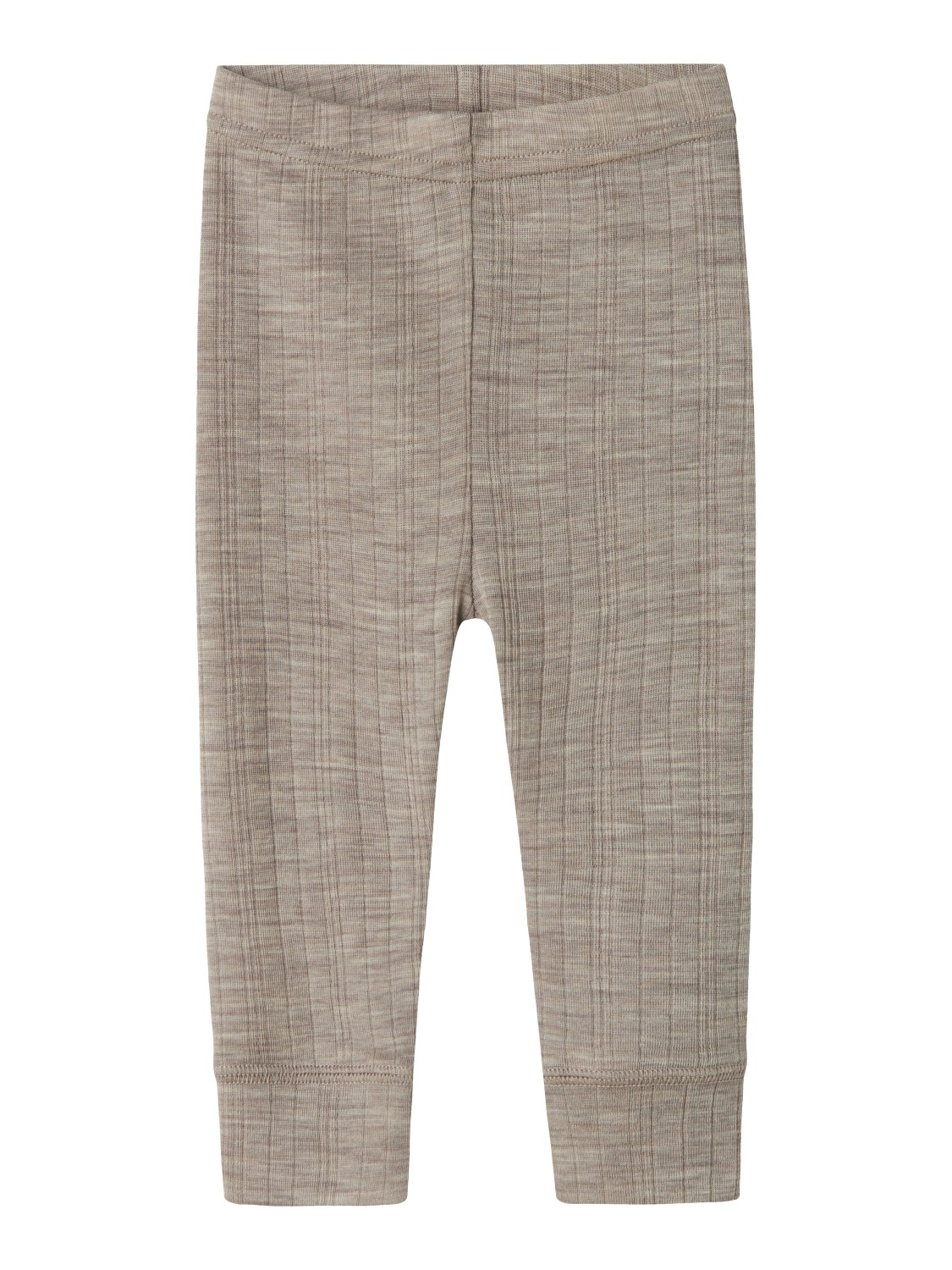 Name It Legging NBMWANG NEEDLE Merinoull Solid Satellite