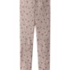 Name It Legging NMFWANG NEEDLE Merinoull Shadow Grey/Small Flowers
