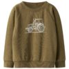 Name It Genser NMMVION LS SWEAT UNB Dull Gold/Tractor