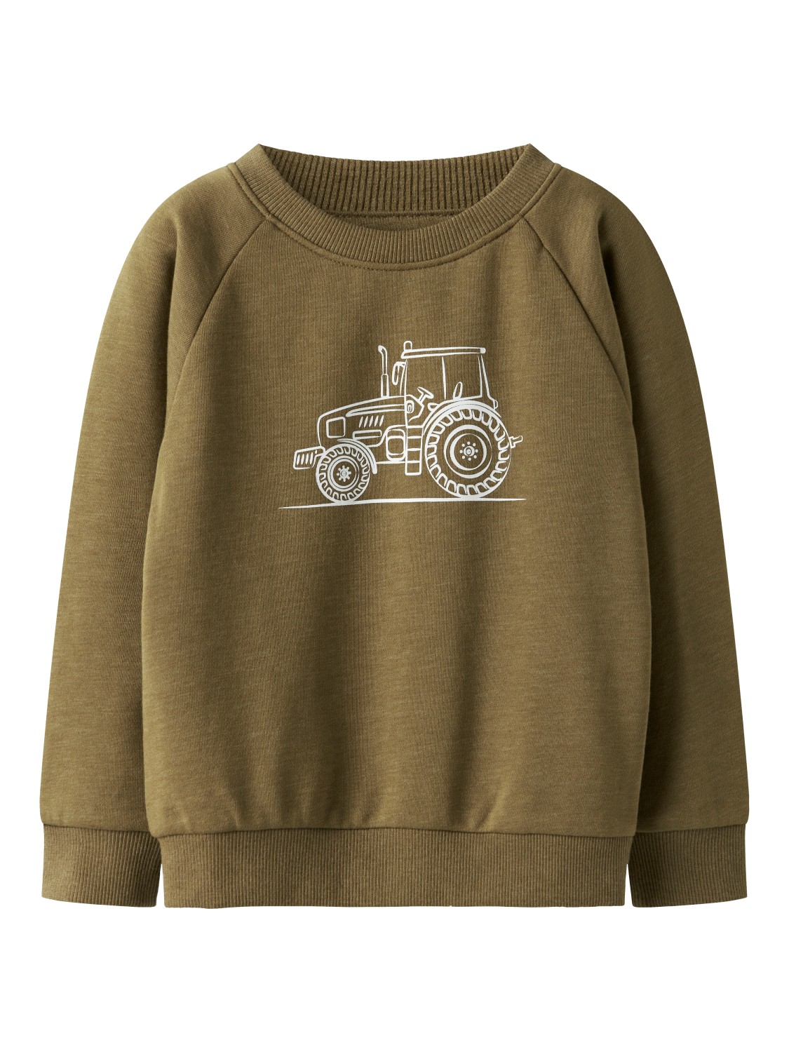 Name It Genser NMMVION LS SWEAT UNB Dull Gold/Tractor