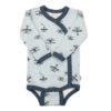 Joha Body Wrap Around GOOSE&PROPELLER Ull/Bambusviskose Lyseblå