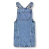 Only Skjørt KMGCILLE SHORT SPENCER DRESS DNM Medium Blue Denim