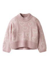 Name It Genser NKFLEIFY LS OVERSIZE KNIT Burnished Lilac