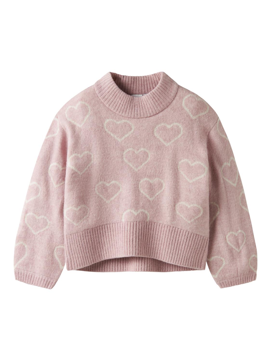 Name It Genser NKFLEIFY LS OVERSIZE KNIT Burnished Lilac