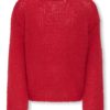 Only Genser KOGNORDIC LIFE LS O-NECK KNIT Salsa