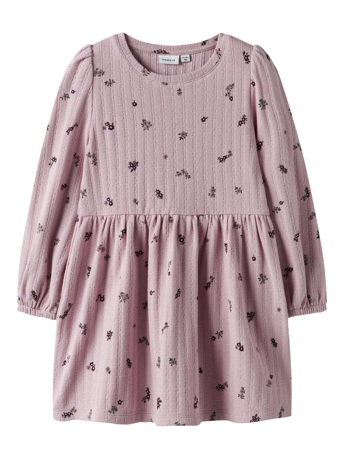 Name It Kjole NMFLIOANELLE LS DRESS Burnished Lilac