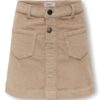 Only Skjørt KOGAMAZING GLOBAL HW CORD SKIRT Goat