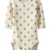 Lil` Atelier Body NBNGAYO ELO LS SLIM Turtledove/Teddybear