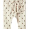 Lil` Atelier Legging NBNGAYO ELI REG PANT Turtledove/Teddybear