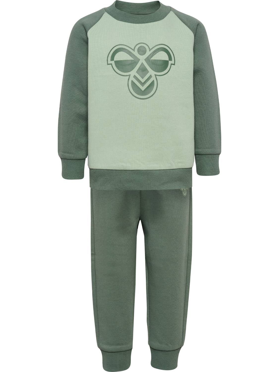 Hummel Joggesett HMLMINI REG BUMBLE SET Laurel Wreath