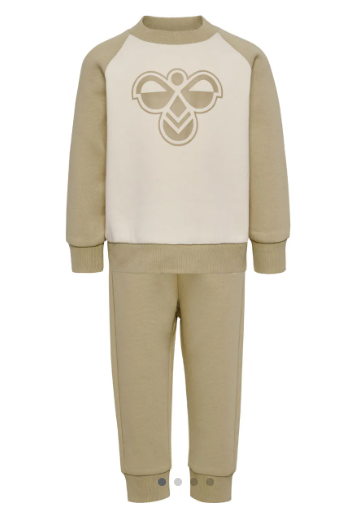 Hummel Joggesett HMLMINI REG BUMBLE SET Cornstalk