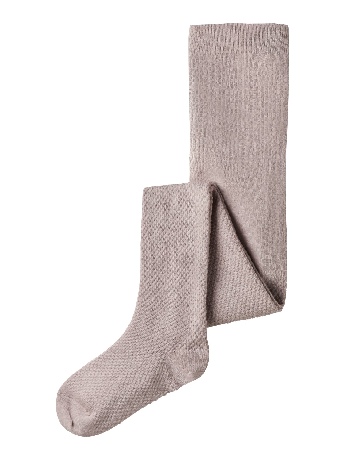 Name It Strømpebukse NKFWAKMA WO/BL STRUCTURE Merinoull Shadow Gray