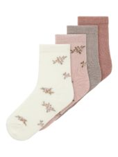 Name It 4Pk Sokker NMFWAK Merinoull Shadow Gray