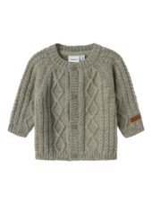 Name It Ullcardigan NBMWRILLA WOOL LS KNIT CARD Dried Sage