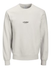 Jack & Jones Genser JJESOHO SWEAT CREW NECK Moonbeam